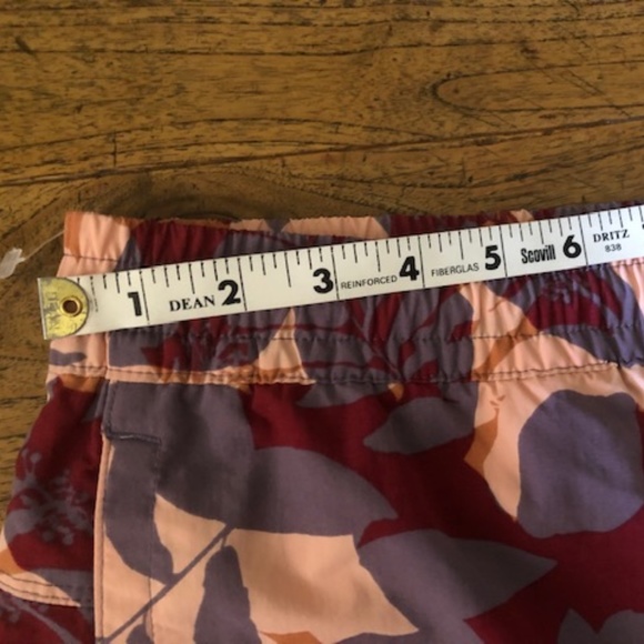 Women's Eddie Bauer Tropical Casual Athletic Sports Shorts L - Picture 7 of 13